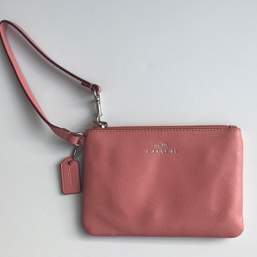 Coach Pink Lemonade Wristlet
